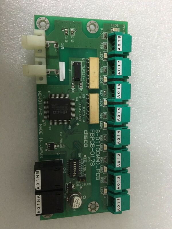 Disco Engineering Board Model 8-DI (COMM) FBPCB-0173 EXPEDITED SHIPPING