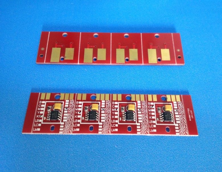 Auto Reset Chip/Permanent Chip for Mimaki JV3 SS2 Ink Cartridge; 4pcs/set